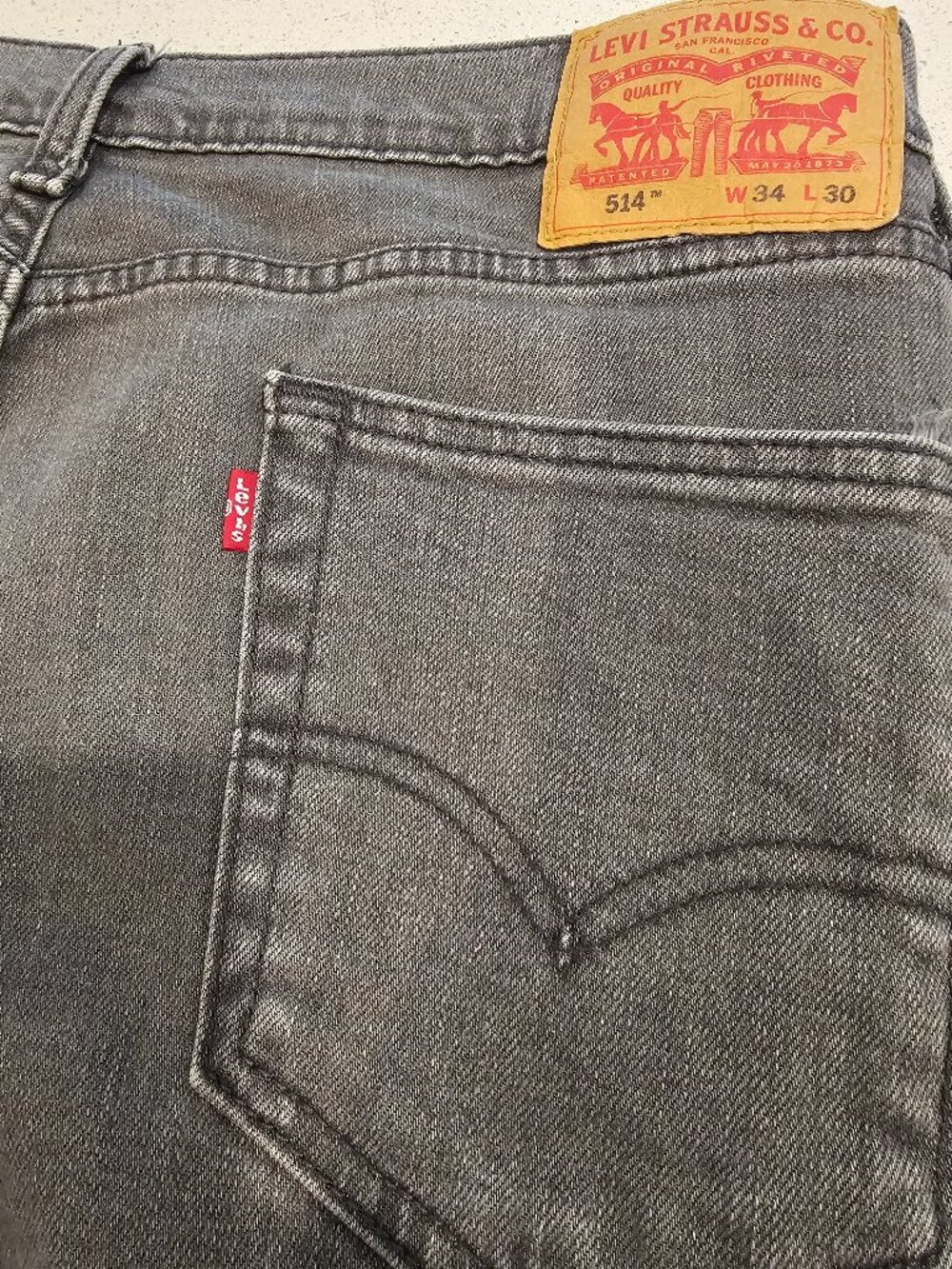 Mens Levi's 514